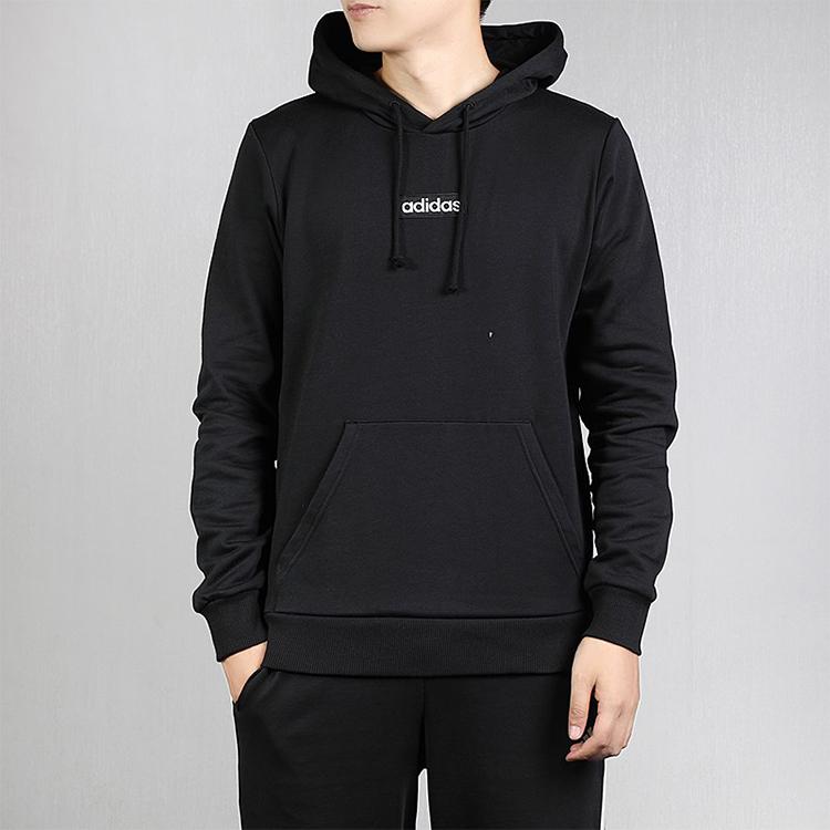 Adidas Neo C+ Hoodie Pullover Sweatshirt Men Tops Black EI4681