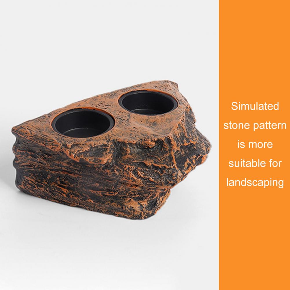 Magnetisk Reptilmatningshylla Hängande Djur Mat- och Vattenskål Leviterande Matningsskål för Geckoödlor Trädgrodor Kameleoner