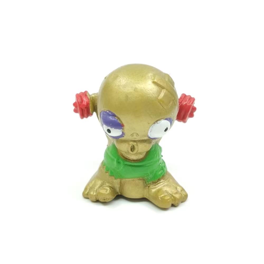 Zomlings Originaux ULTRA RARES OR Argenté Styles Superzings Figurines d'Action PVC Collection Limitée Jouet Espagnol Cadeau d'Anniversaire pour Garçons