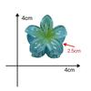 3Pcs Colorful Gradient Color Flower Hair Claws Sweet Barrettes  Shark Clip For Women Girls Beach Hair Accessories Gifts