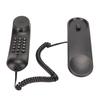 Wall Telephone Multifunction Big Buttons Redial Mute Function Corded Wall Phone for Home Office Hotel