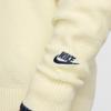 Nike Paris Saint-Germain Tech Pack Series Football Pullover V-Neck Long Sleeve Knit Top Men Tops Snow-White FQ7801-744
