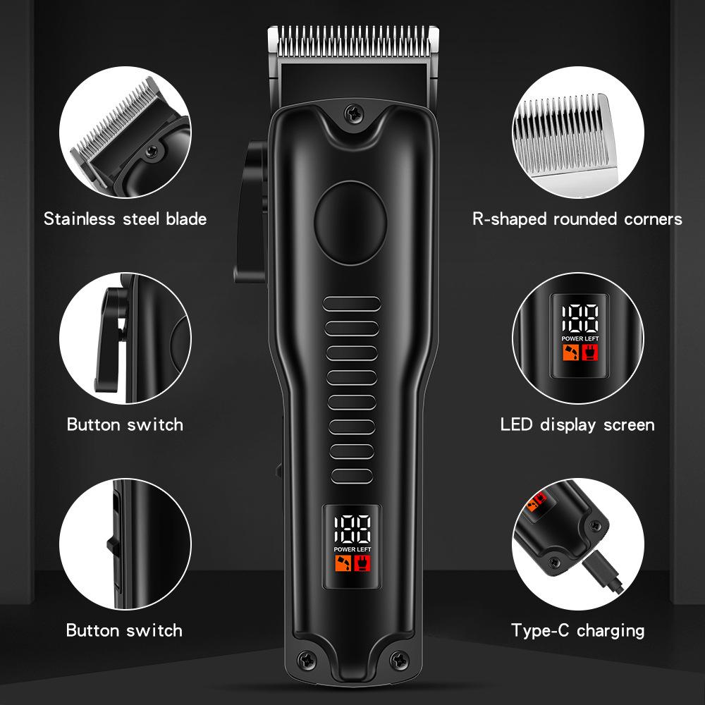 Universal Hair Clipper Set: Family-Friendly Haircut & Shaving Tools for Adults & Kids