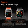 SACOSDING Rugged Smart Watch Men Outdoor Sport Smart Watches Heart Rate Monitor Bluetooth Call Man Smartwatch For Androd ios