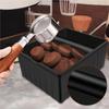 With Tapping Rod Coffee Grounds Tapping Box Rectangular Espresso Grounds Container  Baristas