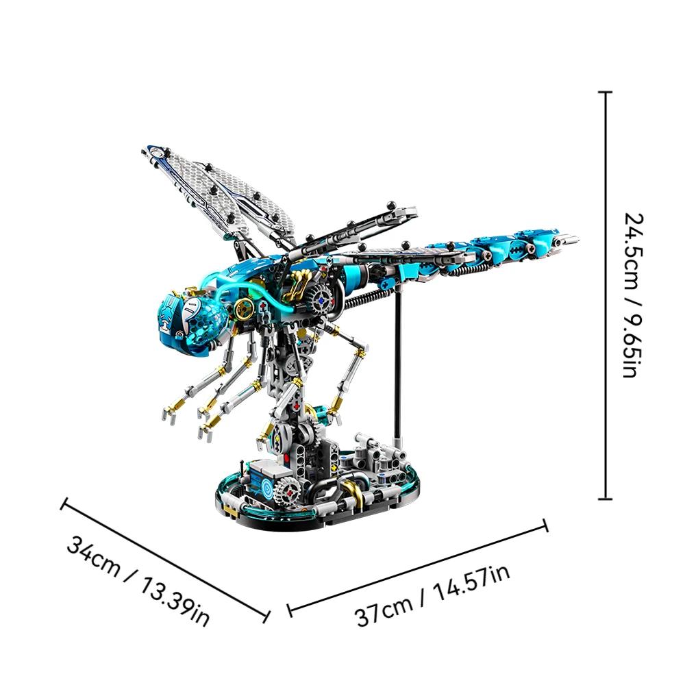 High-Quality Creative High-Quality Dynamic High-Quality Dragonfly High-Quality Mechanical Construction set High-Quality Building High-Quality Block NO BOX