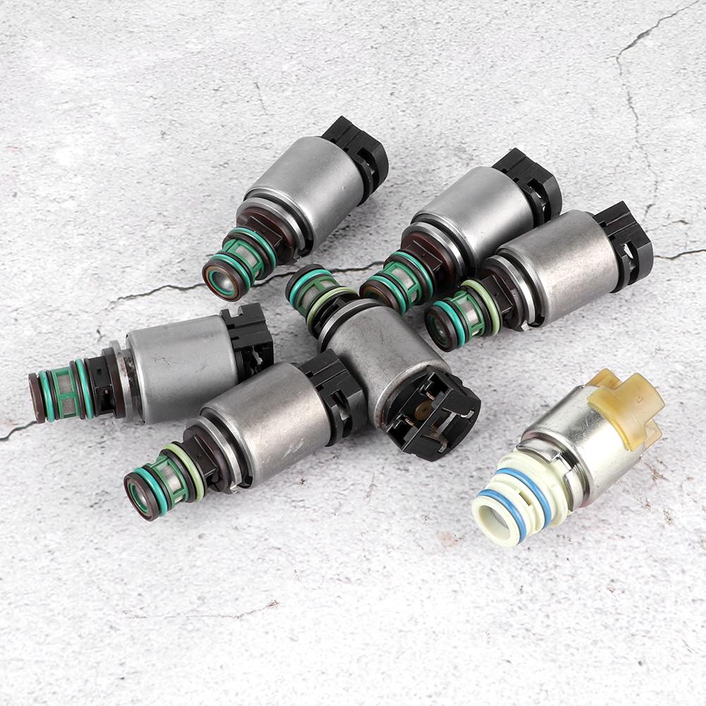 7pcs Transmission Valve Body Solenoid 6R60 6R80 Fit for Ford