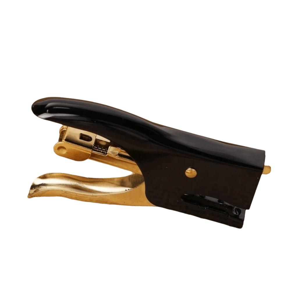 Handheld Multi-Functional Stapler Metal Stapleless Staplers Labor-saving No Nails Stapler  School чёрный