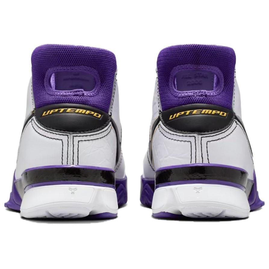 Nike Zapatillas de Baloncesto Zoom Kobe 1 de caña alta para Hombre Blancas Moradas Negras Edición 2026 IM0542-100