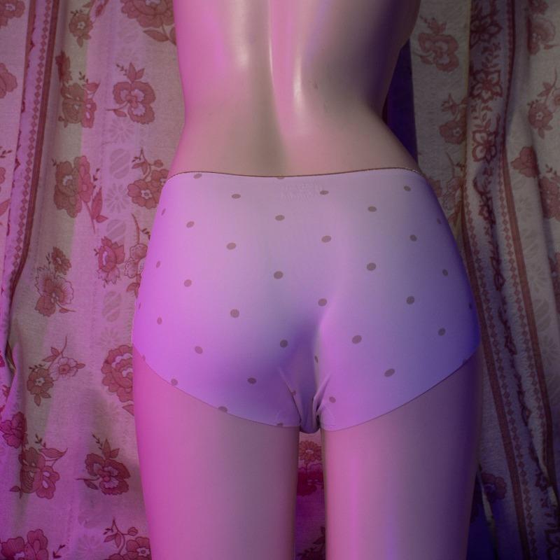 Hiding Gaff Panties Shaping Brief Men Crossdressing Transgender Underwear Polka Dot Ice Silk Seamless Underpant Sissy Lingerie