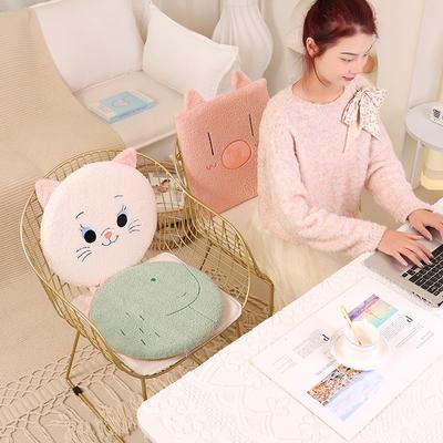 Almofada de Assento Fofa de Animal Gato Panda Algodão de Memória Recuperação Lenta Almofada de Assento para Escritório Almofada de Assento Tatami Futon