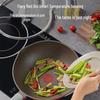 Supor 28cm Red Dot Titanium Non-stick Wok