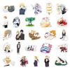 50 Natsume's Book of Friends Anime Stickers: Graffiti, DIY, Waterproof for Skateboards, Phones, and Suitcases