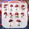 30 Pieces Birthday Party Decorations Mushroom Hanging Swirls Ceiling Streamers Mushroom Party Supplies Wonderland Foil Swirls Wall Decor for Baby