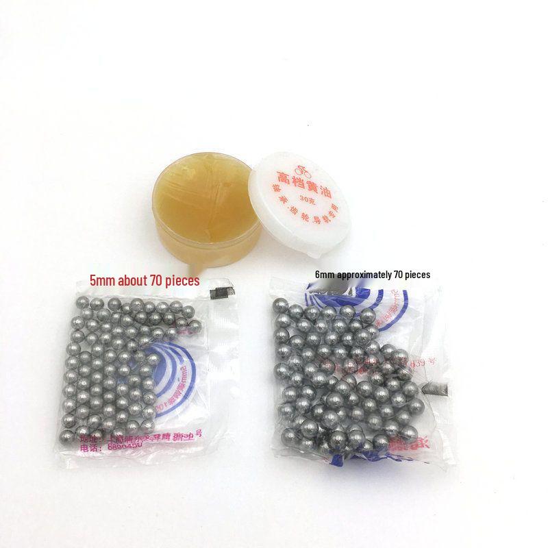 

Bicycle Repair Tool Kit: 6.35mm Ball Bearing for Hub, Front & Rear Axles, Bottom Bracket, with 4, 5, 6mm Accessories