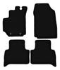 BASIC Black Velour Floor Mats For: FIat Croma II Station Wagon (2005-2011)