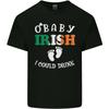 St Patricks Day Pregnant New Baby Funny Unisexs Light Cotton TShirt
