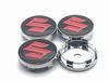 Suzuki Wheel Center Cap Car Hub Center Compatible with MR and Wagon R Exclusive Emblem Wheel Covers for Automotive 60mm Car Hub Set of 4 Covers, Caps,