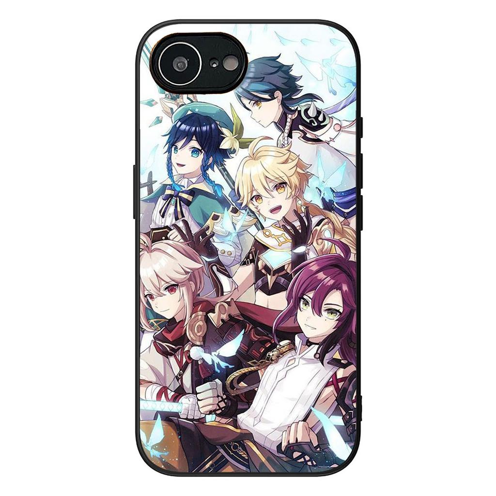 Kaedehara Kazuha Genshins Impacts Phone Case for Apple iPhone 12 13 Mini XS 11 Pro Max 7 8 Plus + XR 8+ X SE 2020 SE3 Soft Cover