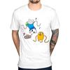 Adult T-Shirt Adventure Time Radio Finn Jake Land T-Shirt Cotton Short Sleeve Funny Shirt