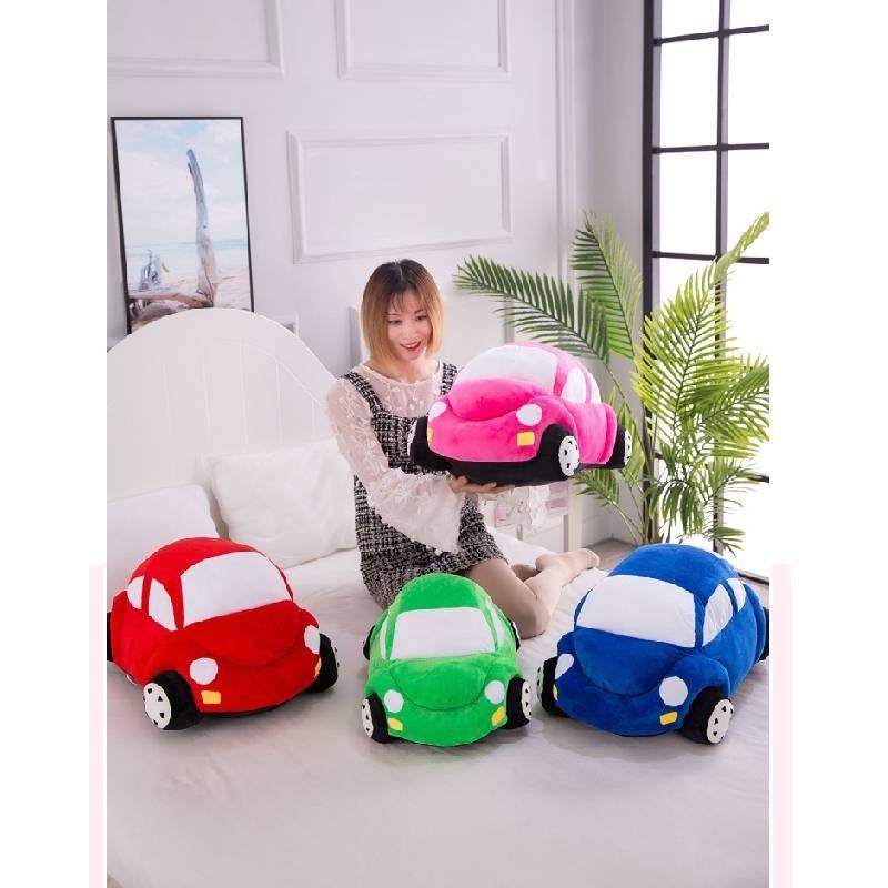 Adorable Plush Car Toy For Kids Super Soft Pp Cotton Stuffed Vehicle Pillow