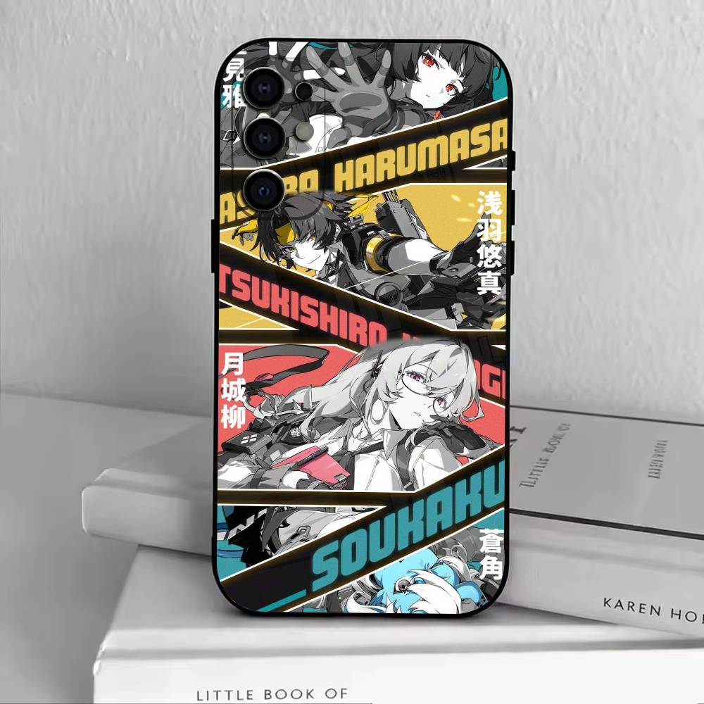 Games of the Zenless Zone Zero Phone Case Black Silicone Soft For Samsung S25,S24,S21,S22,S23,S30,Ultra,S20,Plus,Fe,Lite