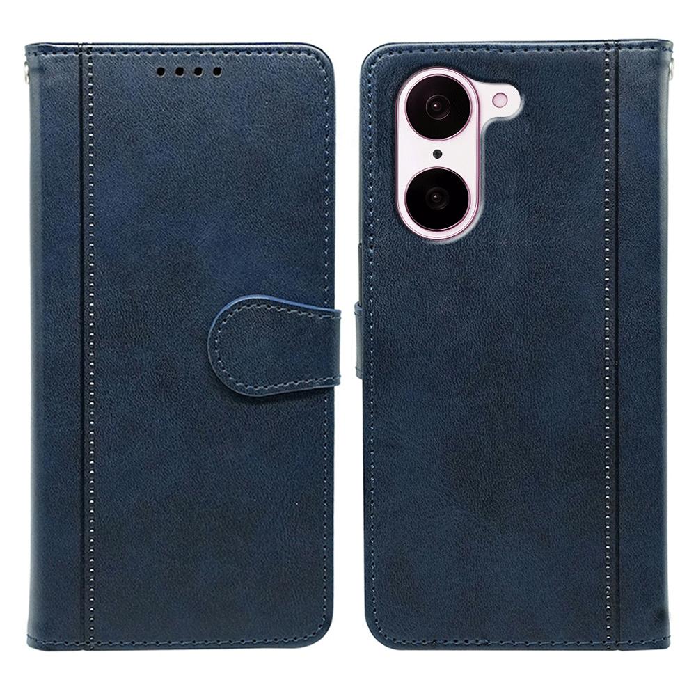 For OnePlus Nord CE5 5G/Ace 5 Racing 5G Case Calf Texture Leather Stand Book Style Phone Cover