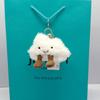 New JC Coffee Bean, Marshmallow, Ladybug, Frog, and Macaron Dessert Keychain & Bag Charm — Plush Toy Gift for Friends