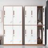 Steel Modular Storage Locker - 12-Door Narrow Profile