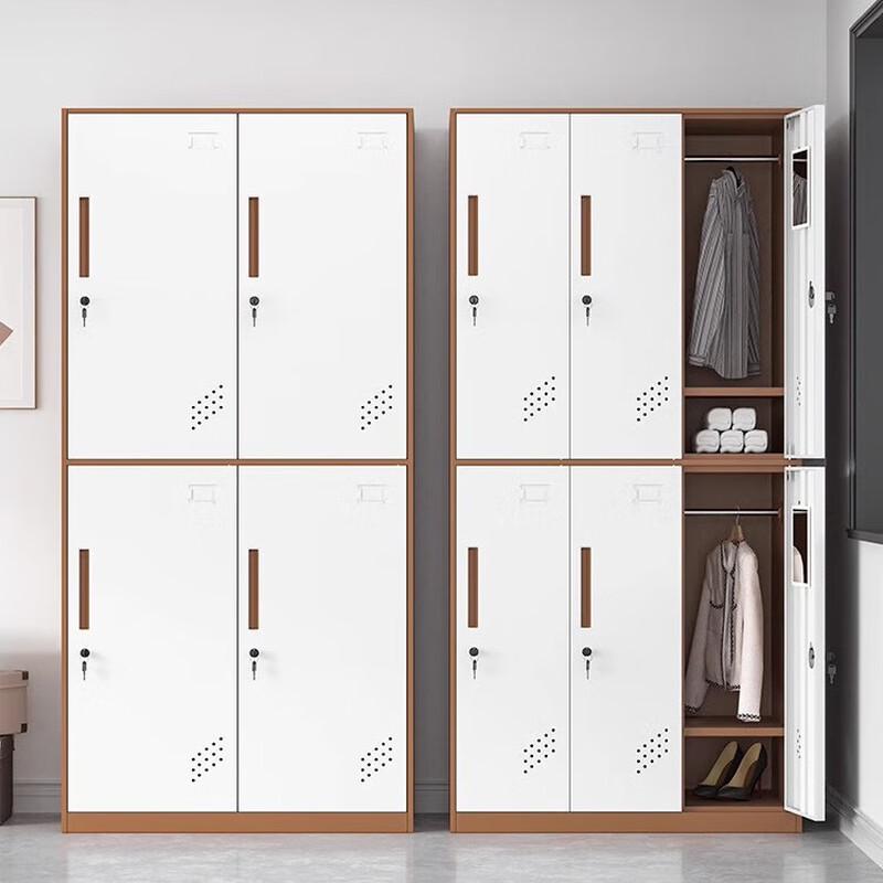 Steel Modular Storage Locker - 12-Door Narrow Profile