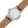 SIGNATUR Medium Brown Leather Watch Three-Hand