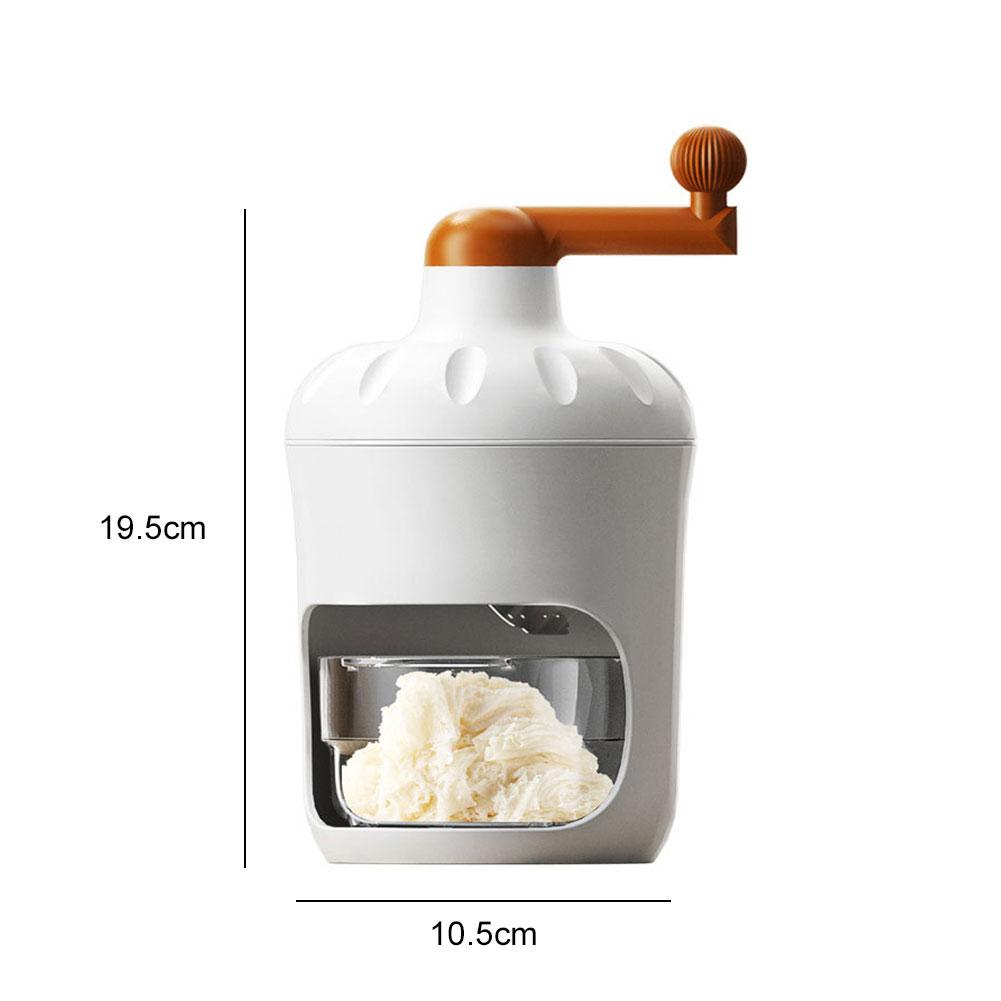 

Ручная машина для бритья льда, легкая мини-роторная машина для бритья льда, многофункциональная ручная машина для приготовления льда для кухни и дома M