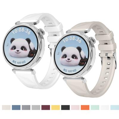 18mm řemínek pro hodinky Huawei Watch GT5 Pro 42mm venkovní měkký lehký náramek z gumy s rychlým uvolněním pro 41mm řemínek k hodinkám GT5