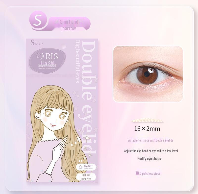 

Suzhiran бесшовные двойные наклейки для век: Натуральное, водостойкое, долговечное, невидимое кружево для отёкших век. 3 pieces