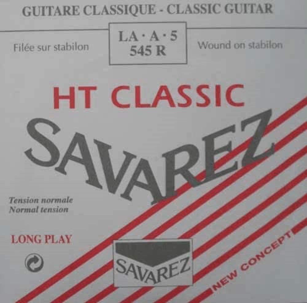 

SAVAREZ Classical Guitar Strings Normal Tension 5 Strings 545R (5th)