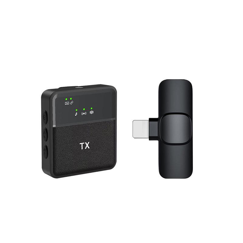 

F16/F17 Wireless Lavalier Microphone with DSP Noise Reduction and Magnetic Charging for Live Broadcast