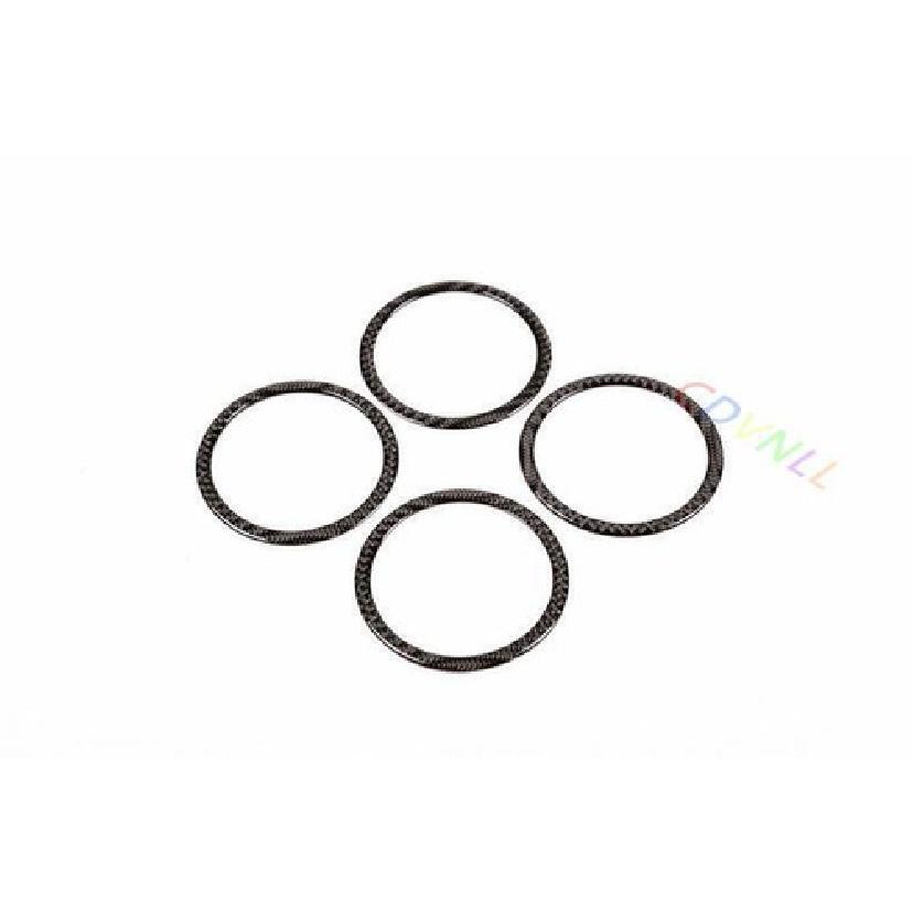 For BMW 3 4 Series GT 2013-2019 Real Carbon Fiber Inner Door Speaker Frame Trim