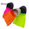 Silicone Fins 1 Pair Diving Swimming Training Professional Snorkeling Flippers Short Blade Leg Strength Building Adults Kids