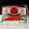 Used Kamen Rider Acrylic Keychain Transformation Belt Rare