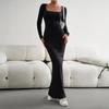 Women's Maxi Dress Womens Casual Long Sleeve Dress Party Long Dresses