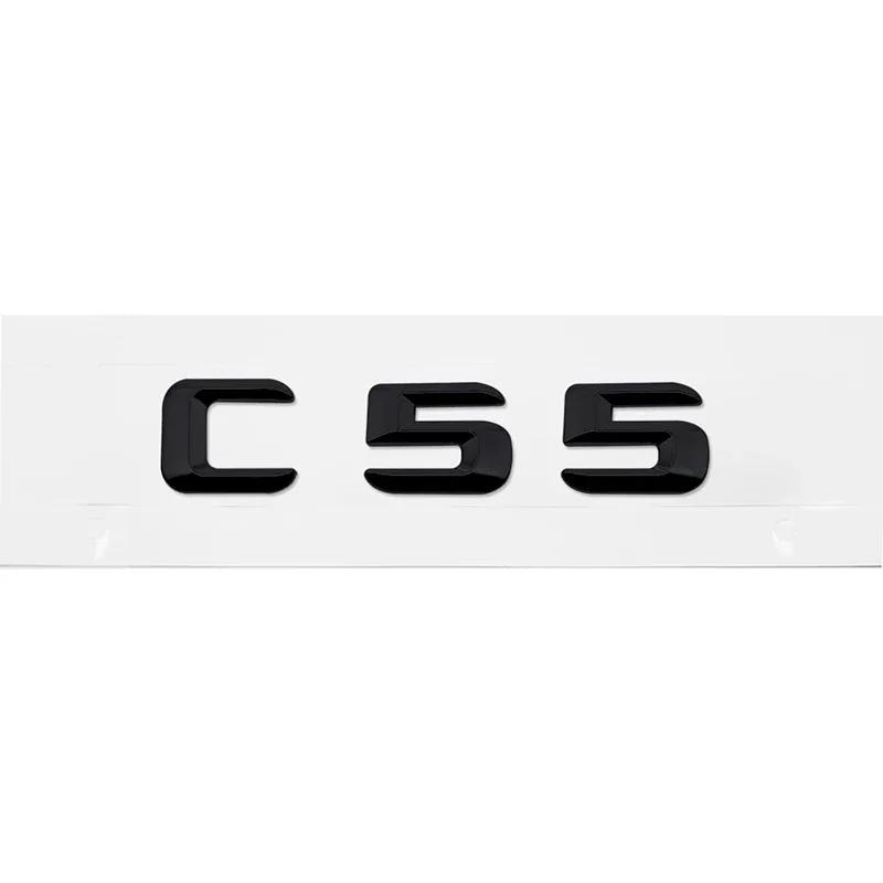 Modified Car Trunk Sticker Letter Badge Decals Decoration for Mercedes Benz C Class C32 C36 C43 C55 C63 C180 C200 C220 C230