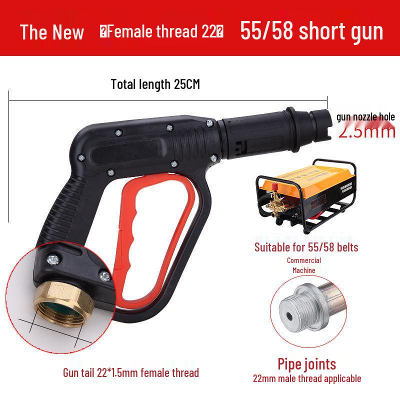 Hochdruck-Wasserpistolendüse für Autowäsche & Landwirtschaftsreinigung