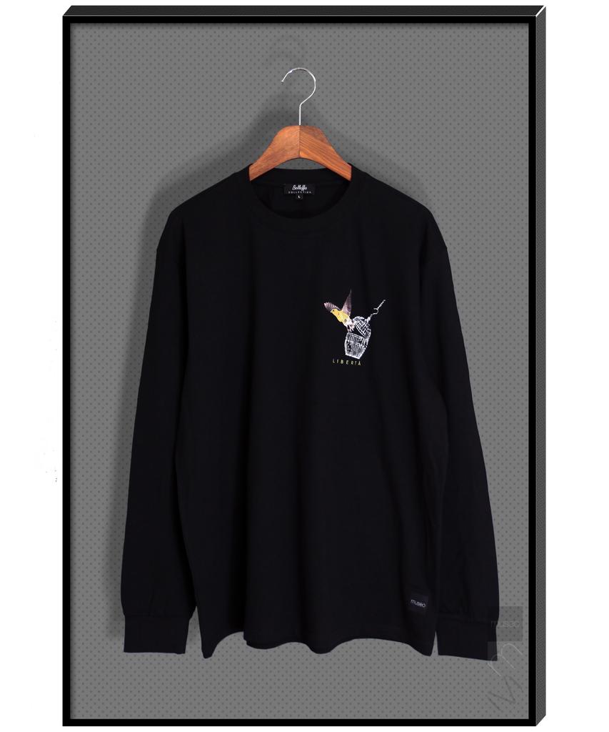 BELLEFFA Liberta (Freedom) Designer T-Shirt Long Sleeve T-Shirt