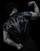 Tricou Fitness Breathedivinity pentru Bărbați cu Uscare Rapidă - Respirabil, Elasticitate Ridicată, Mânecă Scurtă, Compresie.