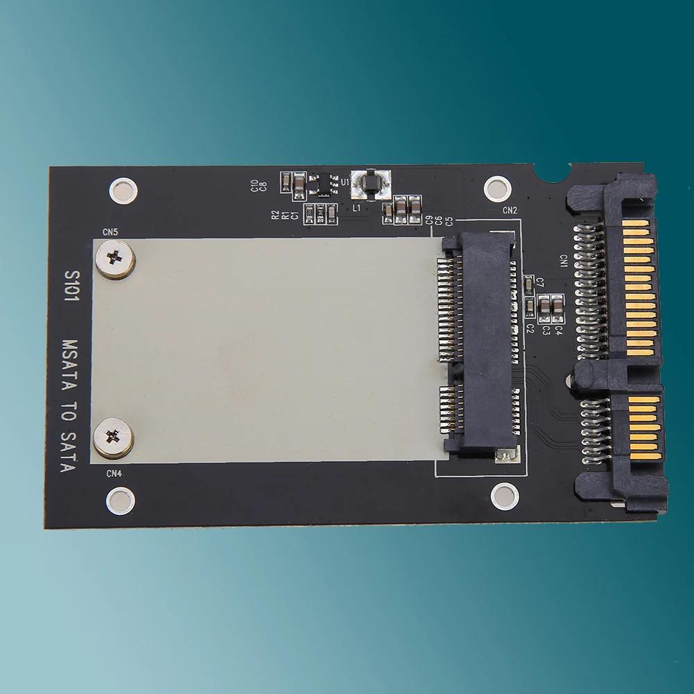 MSATA SSD to 2.5in SATA Convertor Adapter Card Computer Transition Card