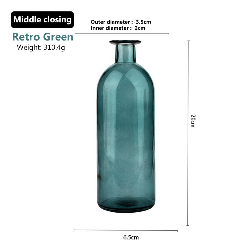 

Стеклянная ваза для гостиной, сушеные цветы, скандинавский стиль, стеклянная прозрачная ваза с укропом, аксессуары для украшения дома, вазы для цветов для дома 15