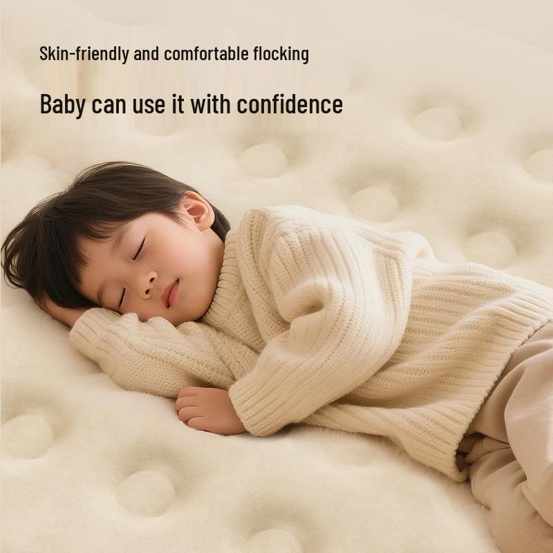 HomePursue Inflatable Camping Bed - Lazy Air Mattress & Multi-Back Sofa, Single/Double.