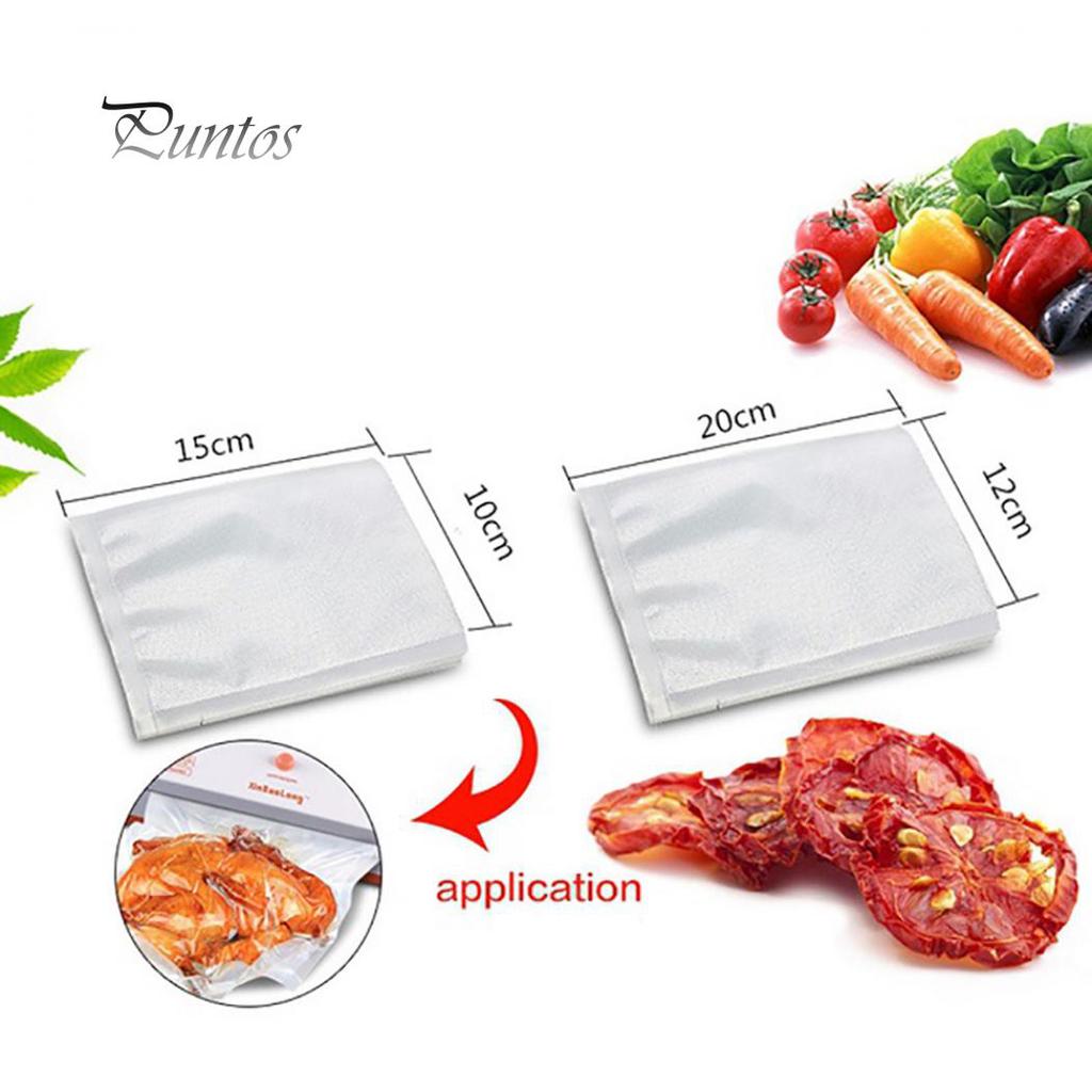 Buy 100Pcs Vacuum Sealer Sealing Storage Bags at affordable prices