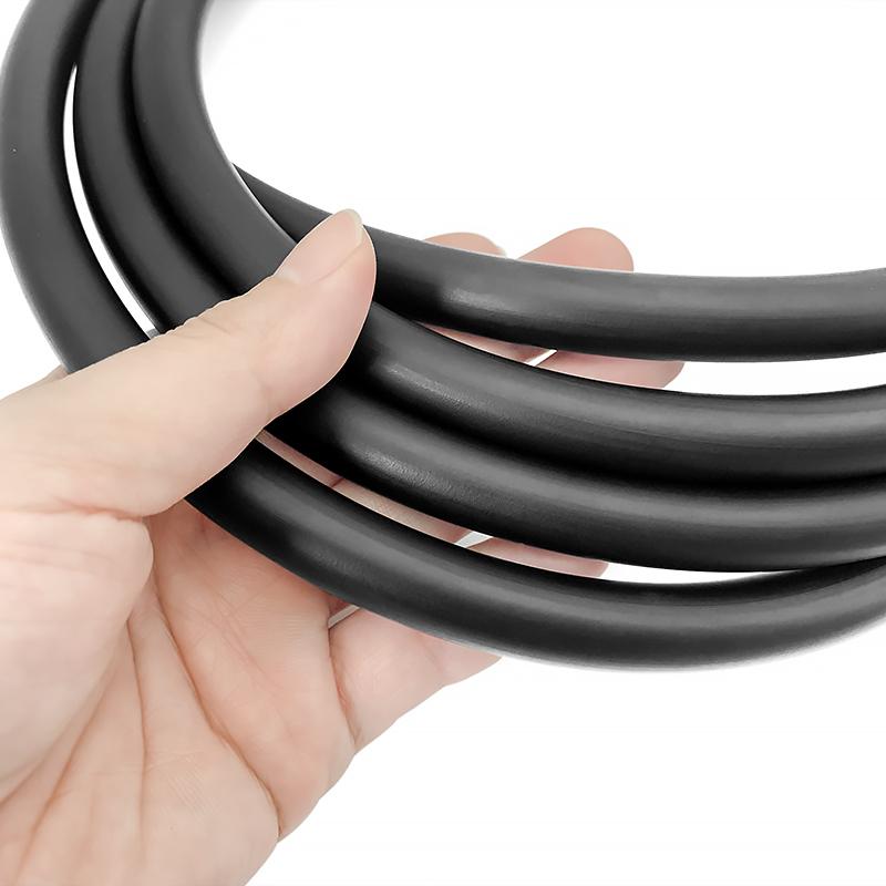 1Meter Black Nitrile Rubber Fuel Tube NBR Petrol Diesel Oil Line Hose Pipe Tubing Inner Diameter 2mm~25mm