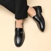 Men Business Shoes Slip On Casual Shoes Classic Soft Leather Hombre Breathable Men Shoes Flat